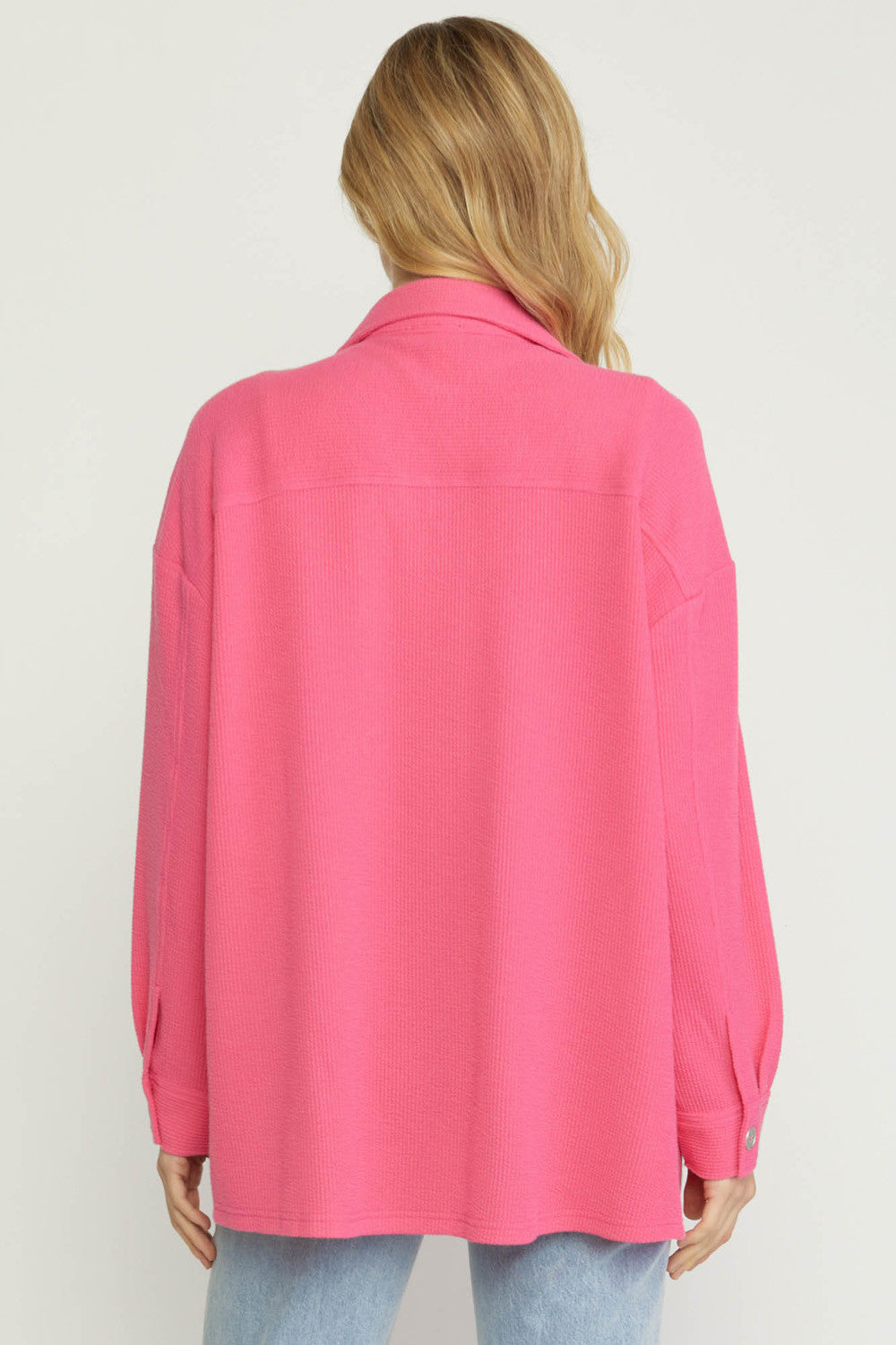 Flurries In France Shacket - Debs on 5th