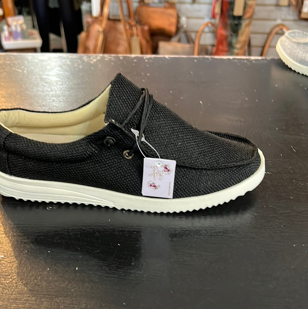 Super Soft insole Slip On Canvas Loafer - Debs on 5th