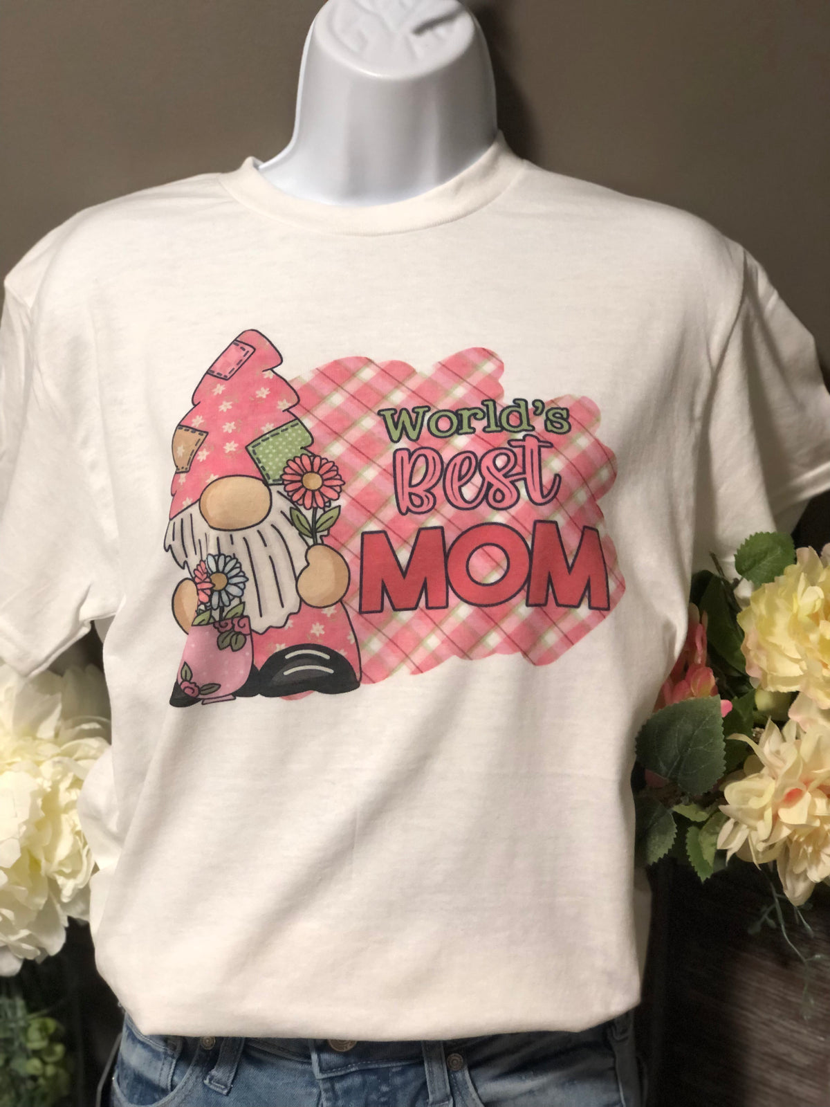 Worlds Best Mom Graphic Tee - Debs on 5th