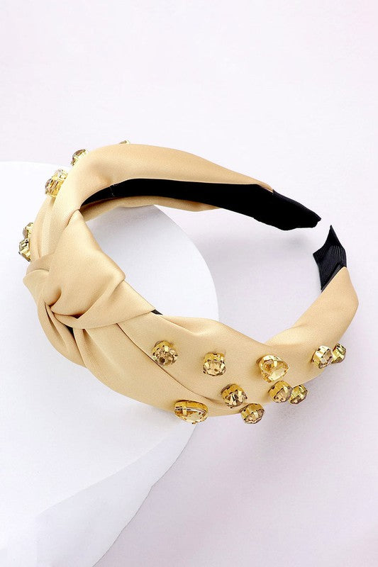 Teardrop Stone Knot Headband - Debs on 5th