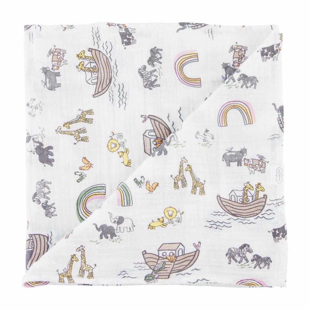 Noah's Arki Swaddle Blanket - Debs on 5th
