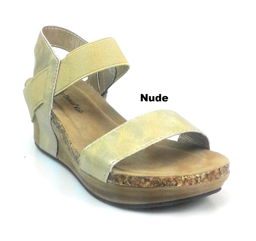 Chantal 2 Low Wedge slingback Sandal - Debs on 5th