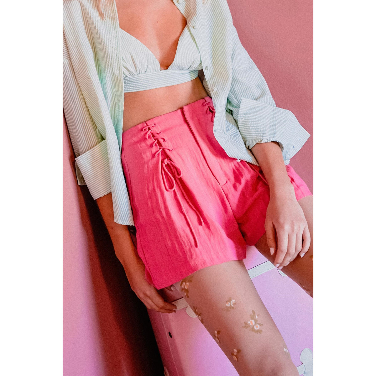 Pick Me Up High Waisted Shorts - Debs on 5th