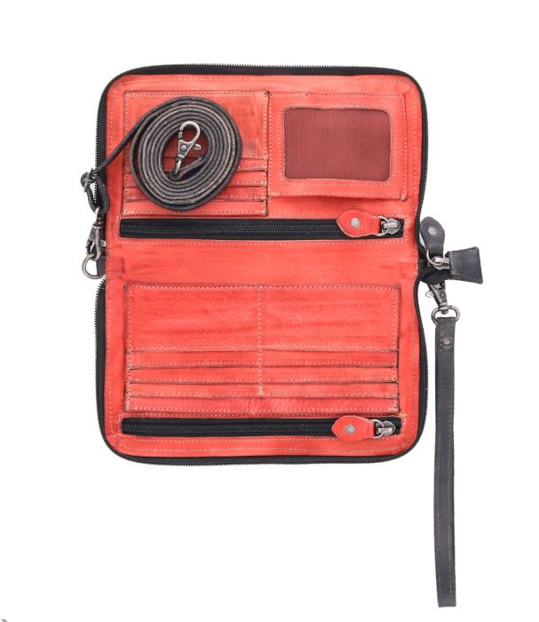 Templeton II Leather Clutch/Crossbody - Debs on 5th