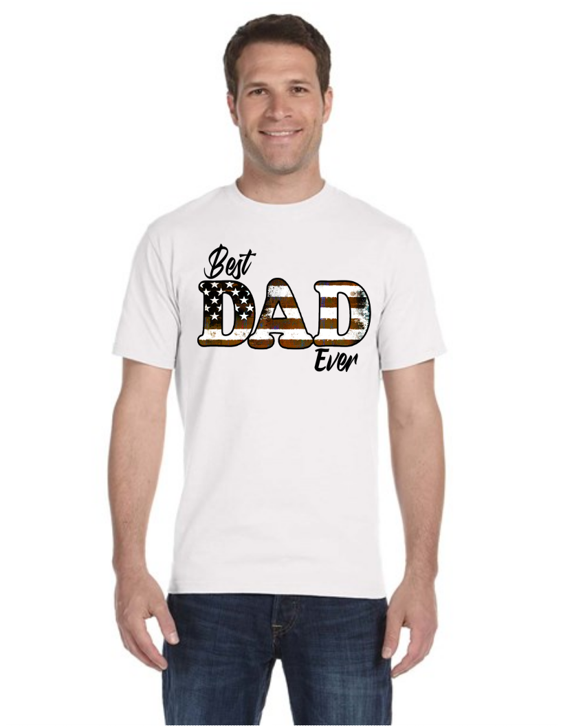 Best Dad Ever Graphic Tee - Debs on 5th